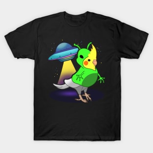 Aesthetic Alien Birb T-Shirt